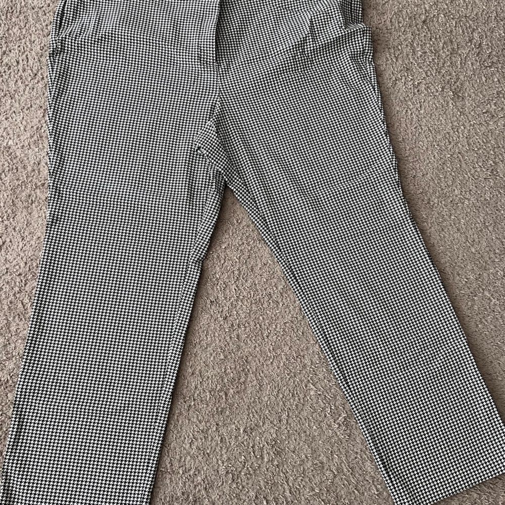 Lane Bryant Monochrome Houndstooth Trousers